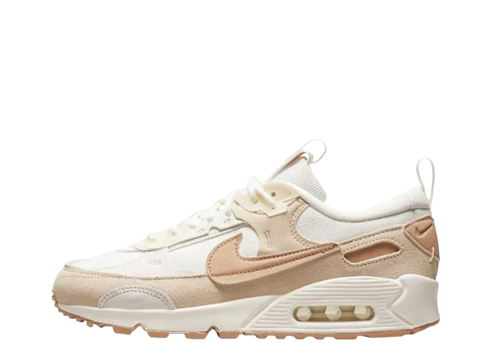 ナイキ ウィメンズ エアマックス90 フューチュラ "セイル/サンドドリフト/ファントム/ヘンプ"