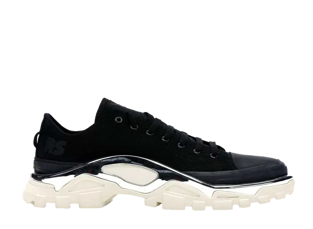 ラフ シモンズ × アディダス デトロイト ランナー "ブラック ホワイト"