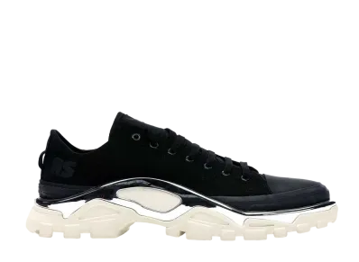 RAF SIMONS × adidas Detroit Runner "Black White"