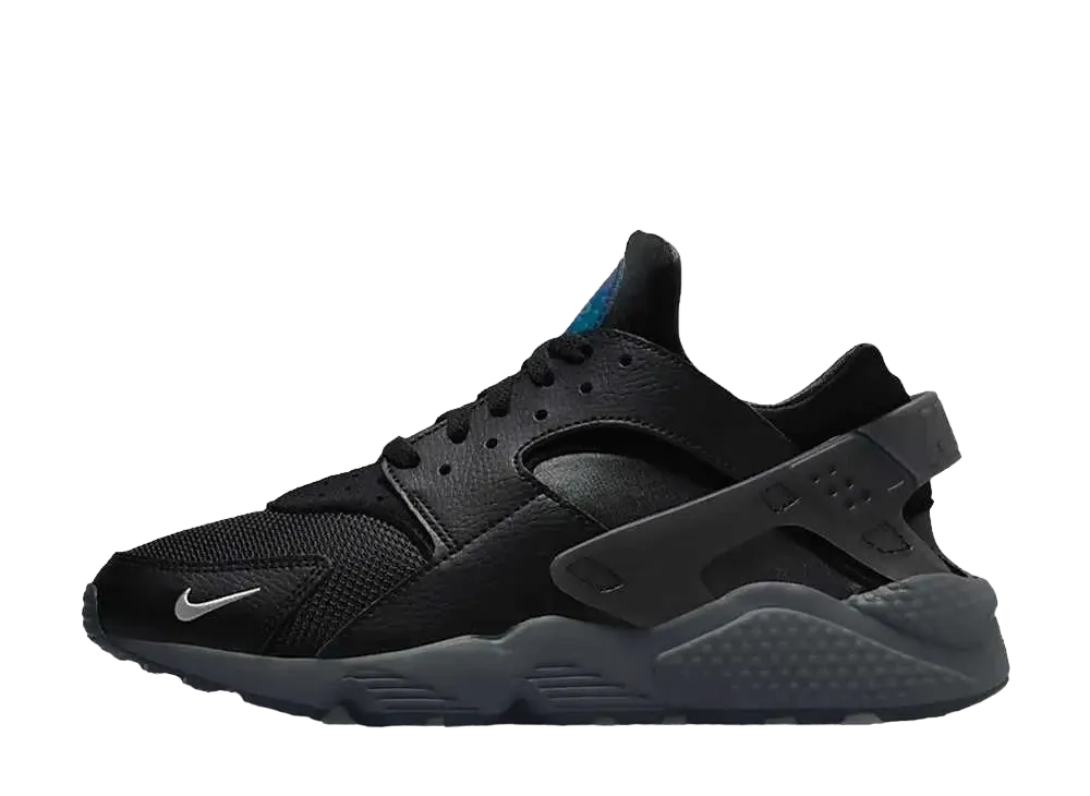 ナイキ エアハラチ "ブラック/メタリックシルバー/ウルフグレー"