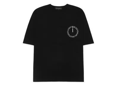 ANREALAGE AZ CIRCLE EMBROIDERY TEE "BLACK"