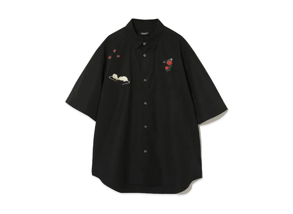 UNDERCOVER Cotton Broad Shirt "Black"