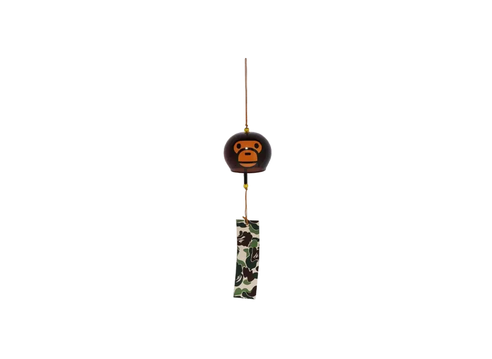 A BATHING APE Baby Milo Japanese Wind Chime "Green"