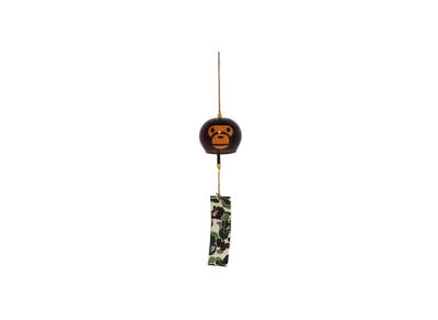 A BATHING APE Baby Milo Japanese Wind Chime "Green"