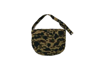 A BATHING APE 1St Camo Furoshiki Bag "Green"