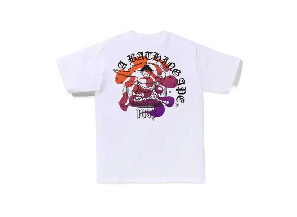 A BATHING APE Japan Culture Sumo Tee "White"