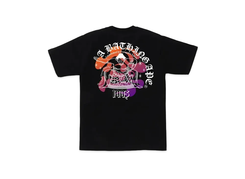 A BATHING APE Japan Culture Sumo Tee "Black"
