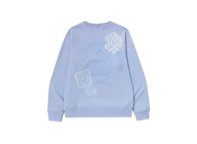 A BATHING APE Japan Culture Sumo Crewneck "Sax"