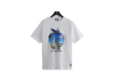 Kith New York to the World Souvenir Vintage Tee "White"