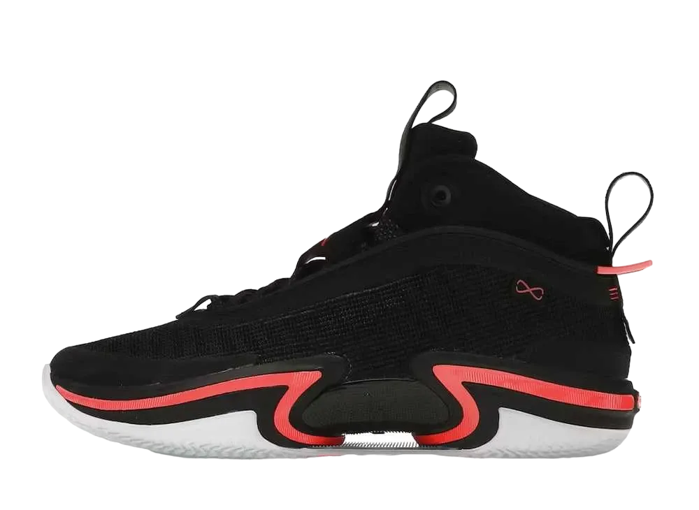 Nike Air Jordan 36 "Black/Infrared 23" (Clear Sole)
