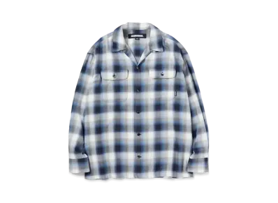 NEIGHBORHOOD Blockombre Shirt LS "Blue"