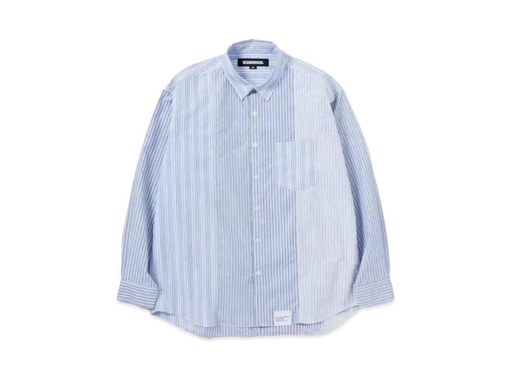 NEIGHBORHOOD Stripe Shirt LS "Blue B"