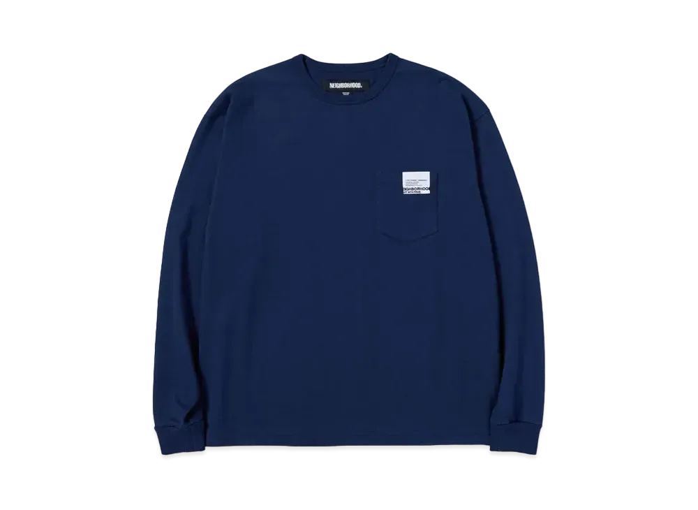 NEIGHBORHOOD Classic-P Crewneck LS "Navy"