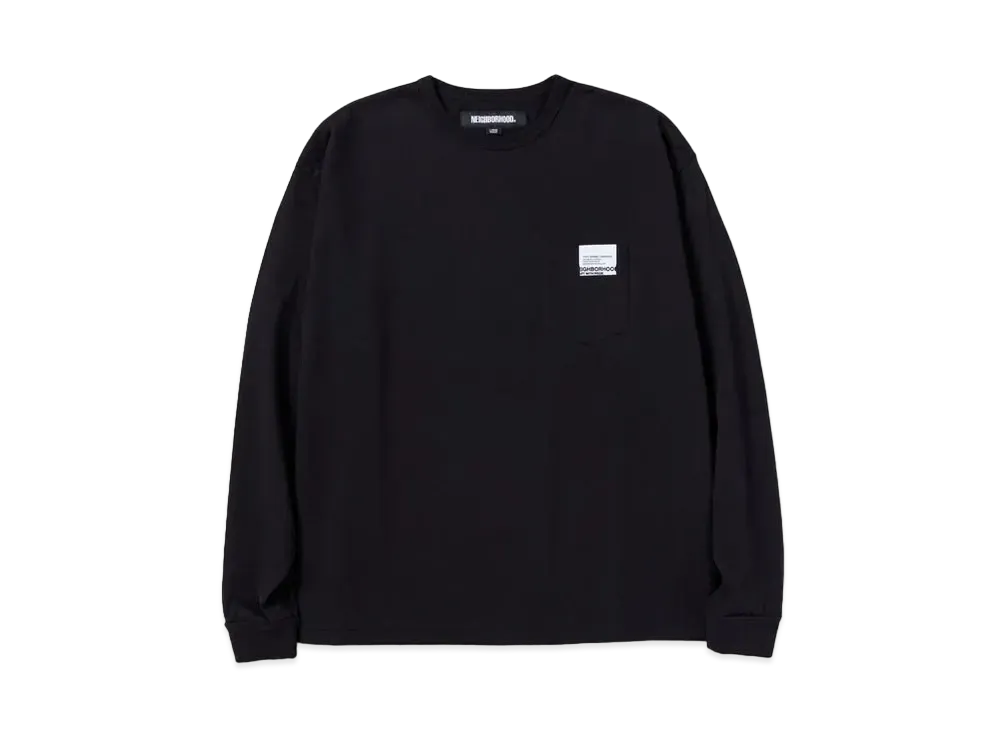 NEIGHBORHOOD Classic-P Crewneck LS "Black"