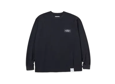 NEIGHBORHOOD Sulfur Dye Crewneck LS "Black"