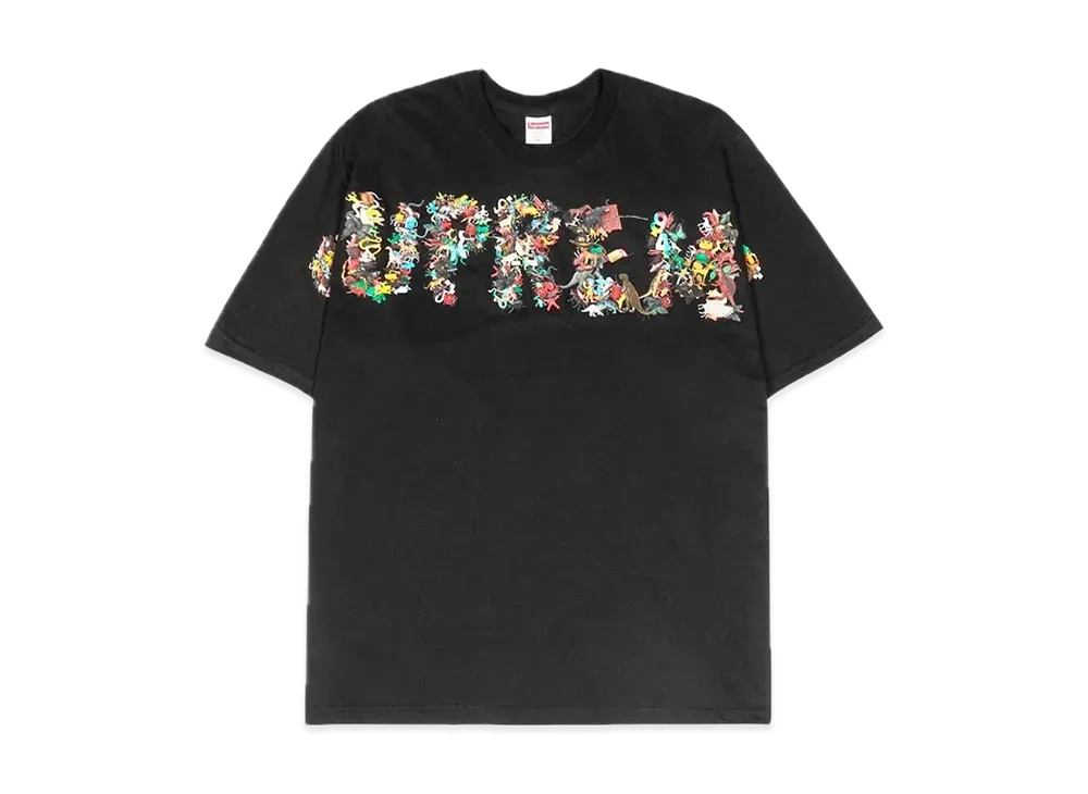 Supreme Toy Pile Tee "Black"