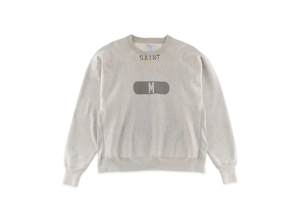 SAINT Mxxxxxx  23SS M Crew Neck Sweat "Grey"