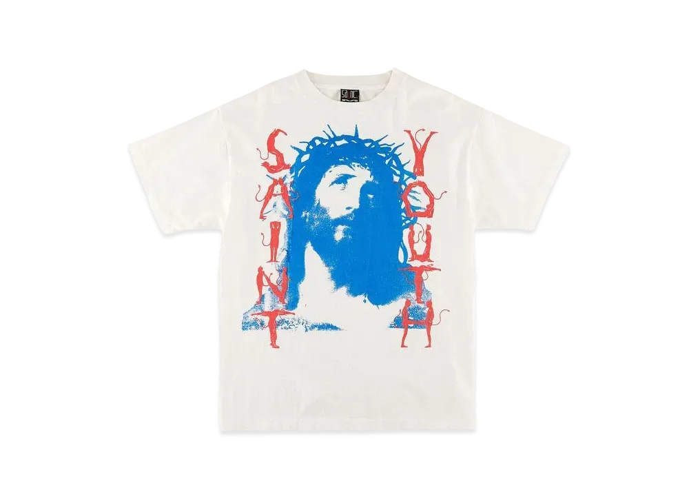 SAINT Mxxxxxx  23SS ST Youth Tee "White"