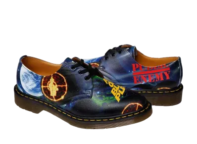 Supreme × UNDERCOVER × Dr.Martens Public Enemy 3 Eye Shoe "Multi"