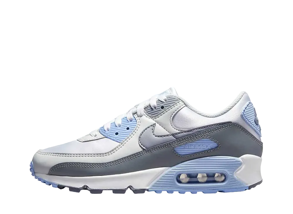 Nike Women's Air Max 90 "White/Photon Dust/Cobalt Bliss/Wolf Gray"