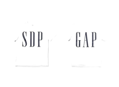 GAP SchaDara Rap Tee "White"