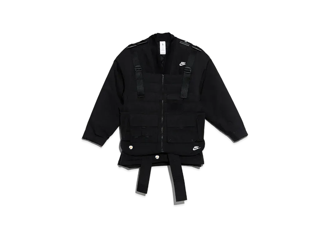 PEACEMINUSONE PMO x NIKE Jacket & Vest "Black" / G-DRAGON