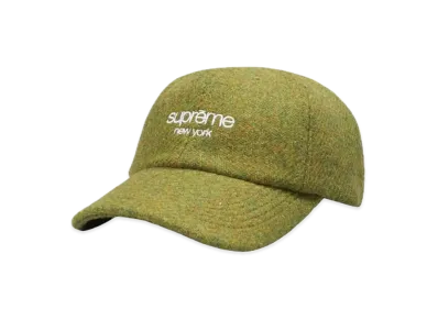 Supreme Harris Tweed Classic Logo 6-Panel "Olive"