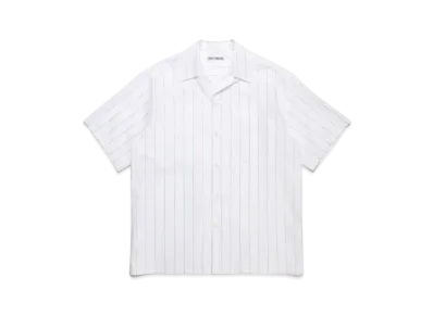 WACKO MARIA SOKTAS / Striped Open Collar Shirt #1 "Beige"
