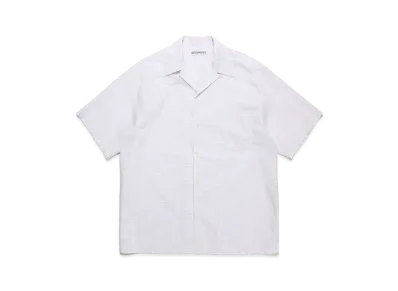 WACKO MARIA TESSITURA MONTI / Check Open Collar Shirt "Red"