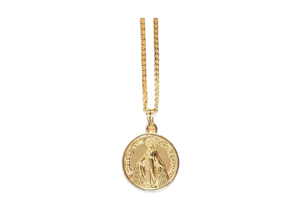 WACKO MARIA/COIN NECKLACE（GOLD） Wacko Maria Coin Necklace ( Type-2 ) - Gold – Goodhood