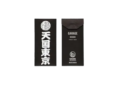 WACKO MARIA KUUMBA / Stick Incense - Mini "Black(GARAGE)"