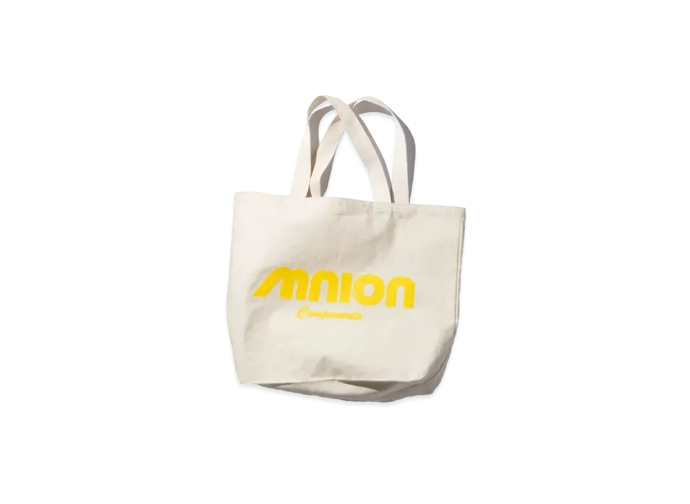 UNION x MIN-NANO Mnion Mechanic Man Tote "White"