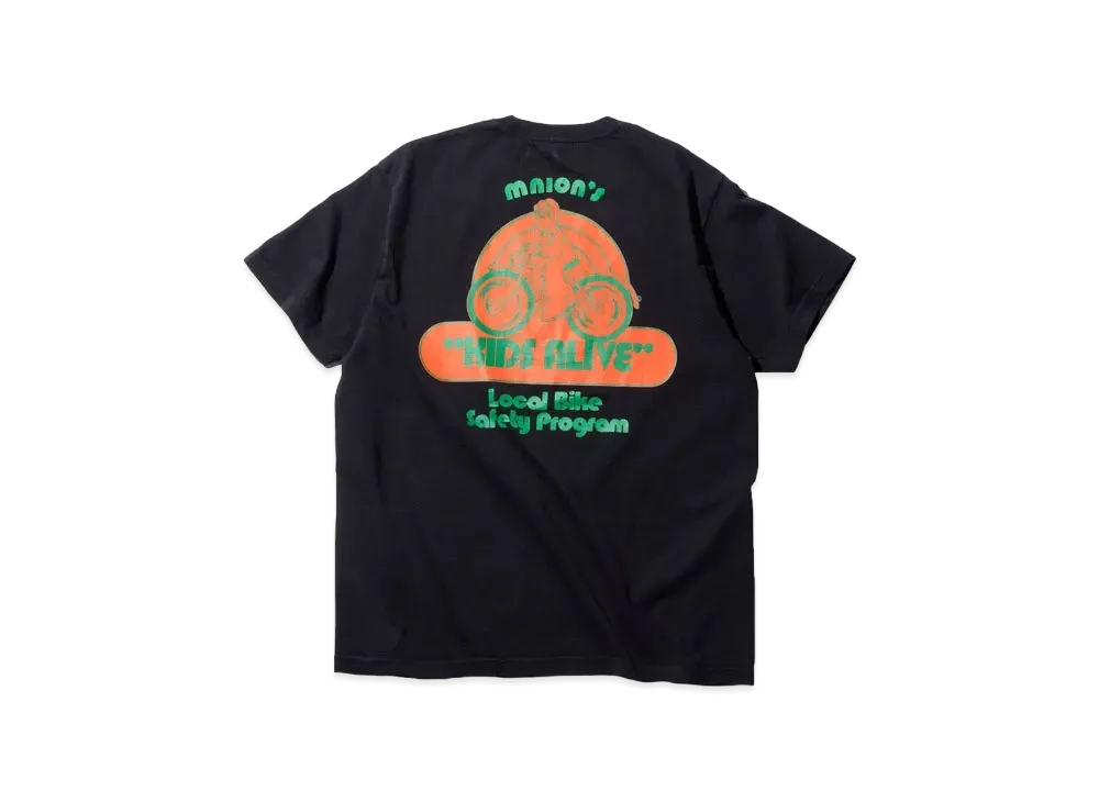 UNION x MIN-NANO Mnion Kids Alive Tee "Black"