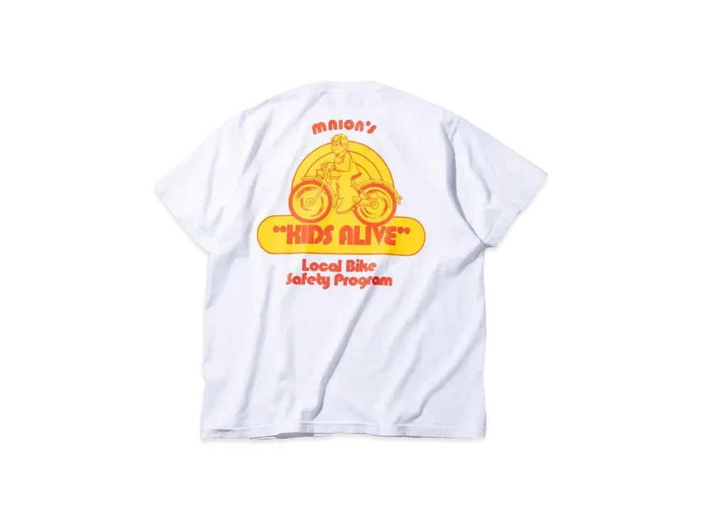 UNION x MIN-NANO Mnion Kids Alive Tee "White"
