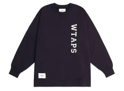 Wtaps Design 01 / Sweater / Cotton. College "Navy"