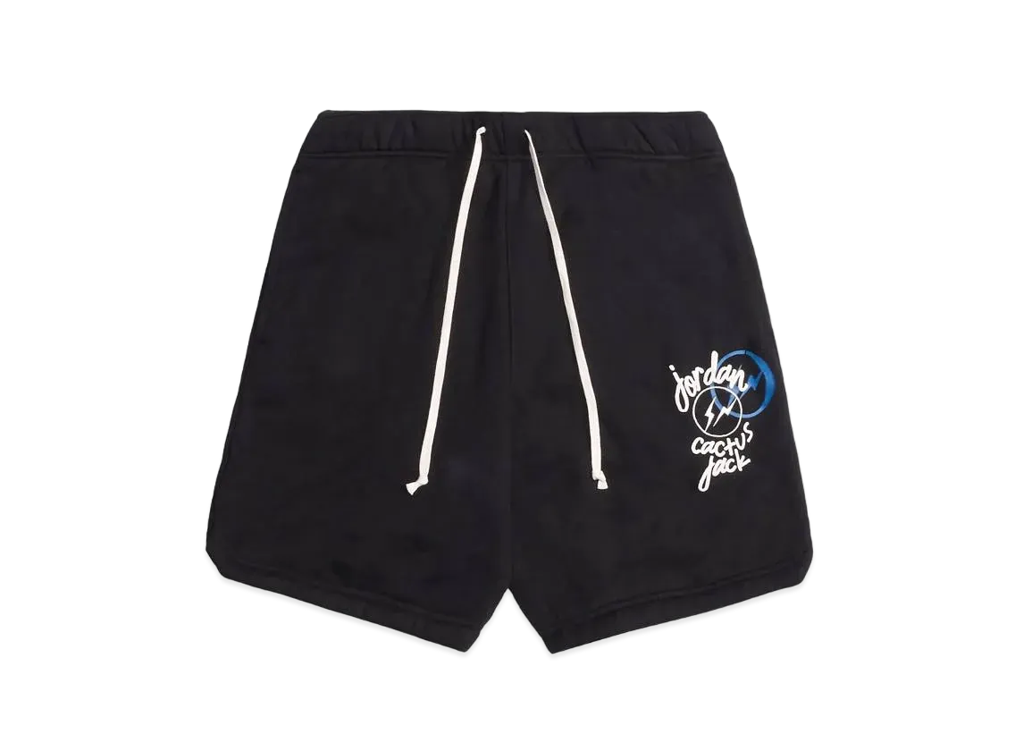 Air Jordan Travis Scott Fragment Shorts "Black" DJ0617-010 / DJ0618-010