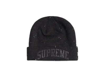 Supreme New Era Metallic Arc Beanie "Black"