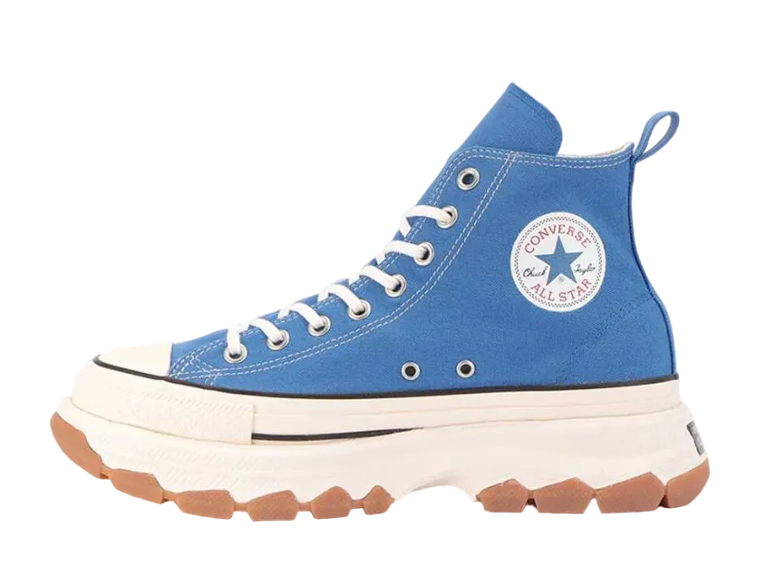 コンバース オールスター 100 トレックウエーブ ハイ "ミネラルブルー"