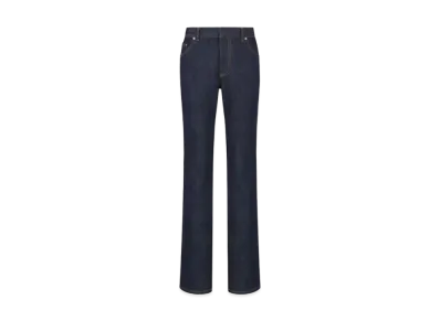 Dior DIOR 8 Straight Jeans D09 Cotton Denim "Deep Blue"