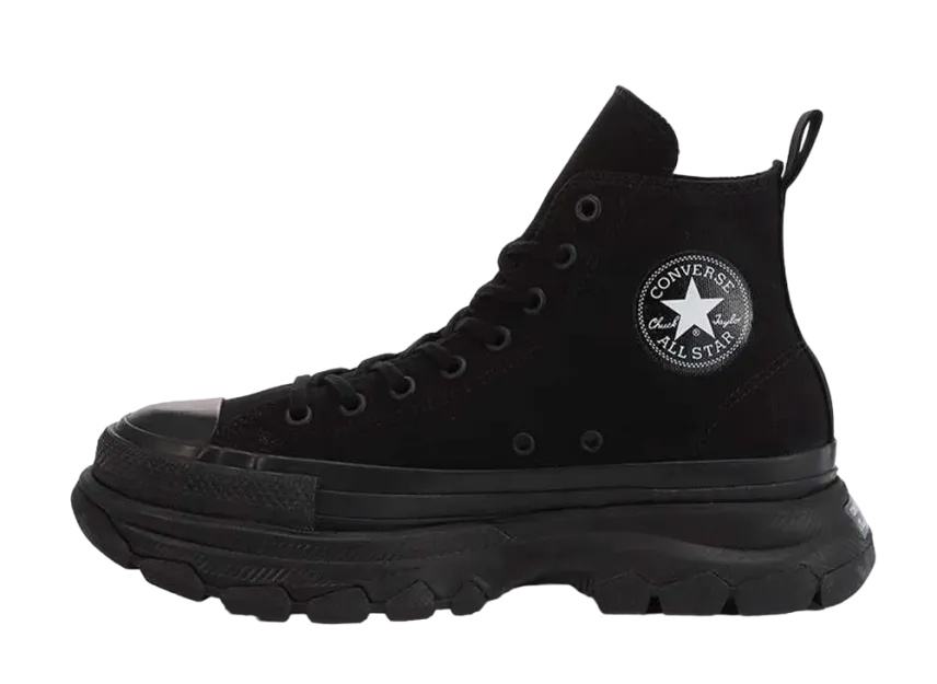 コンバース オールスター 100 トレックウエーブ MN ハイ "ブラック/ブラック"