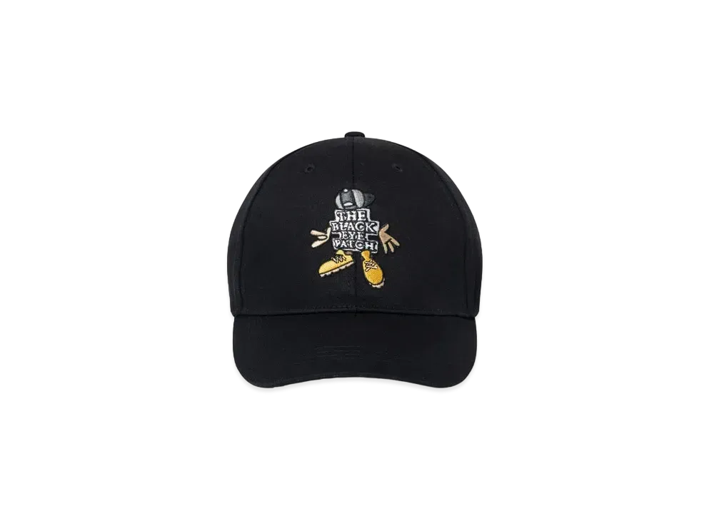 Black Eye Patch OG Boy Flexcap "Black"