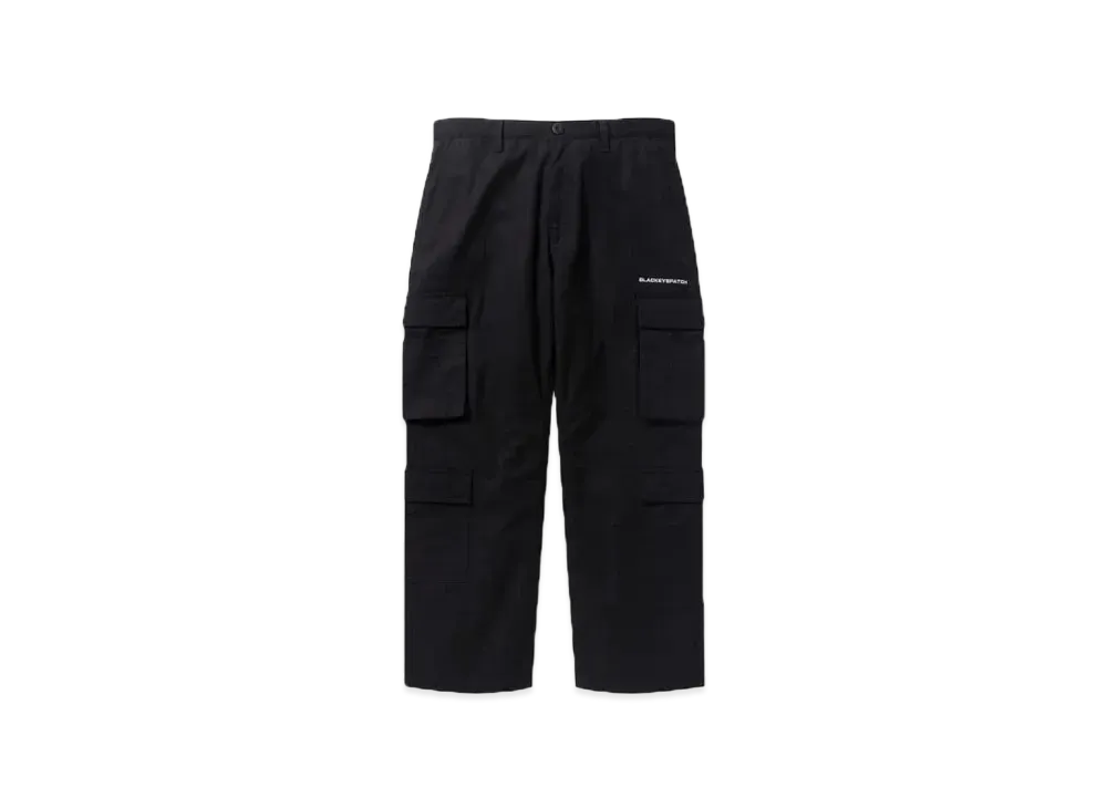 Black Eye Patch Tactic Cargo Pants "Black"