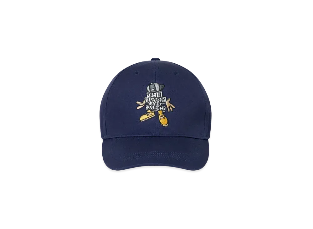 Black Eye Patch OG Boy Flexcap "Navy"