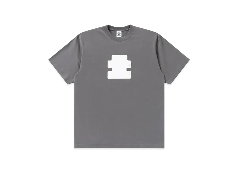 Black Eye Patch Faded OG Label Tee "Charcoal"