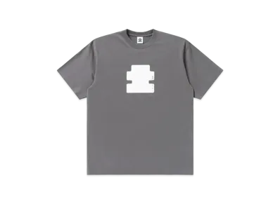 Black Eye Patch Faded OG Label Tee "Charcoal"
