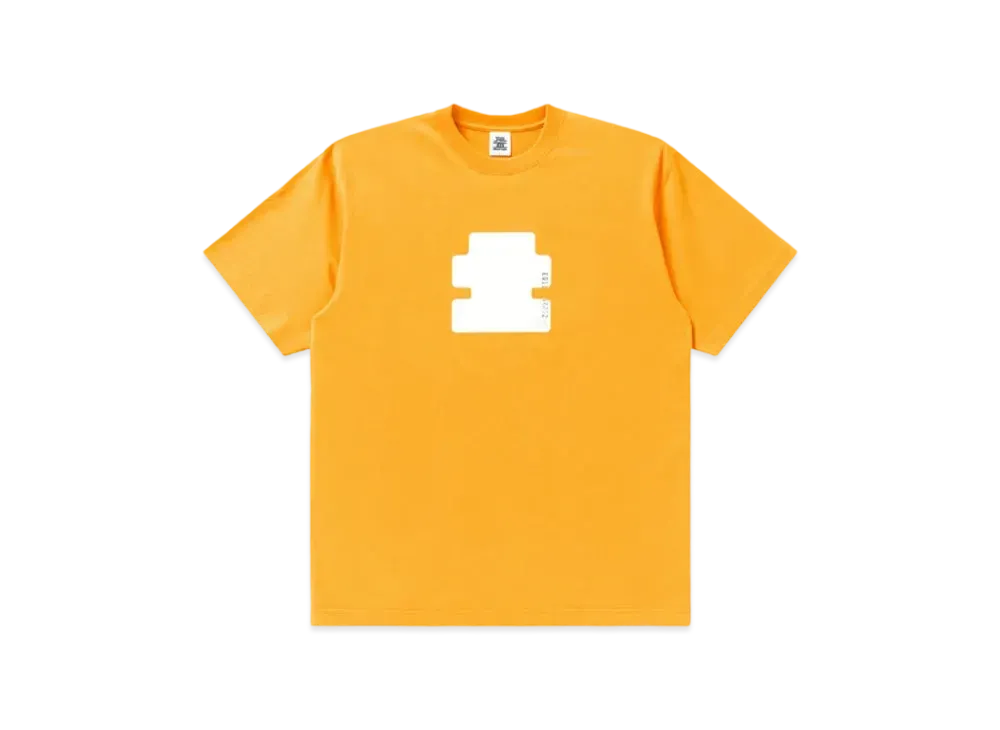 Black Eye Patch Faded OG Label Tee "Mustard"