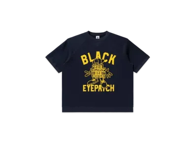Black Eye Patch OG Boy Raglan Sweat Tee "Navy"