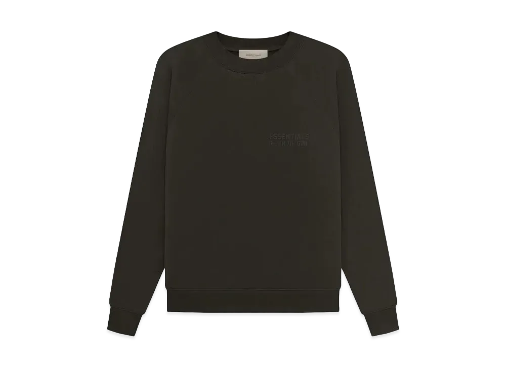 FEAR OF GOD ESSENTIALS Crewneck Sweatshirt "Off Black"