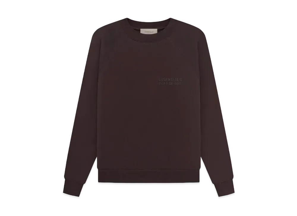 FEAR OF GOD ESSENTIALS Crewneck Sweatshirt "Plum"
