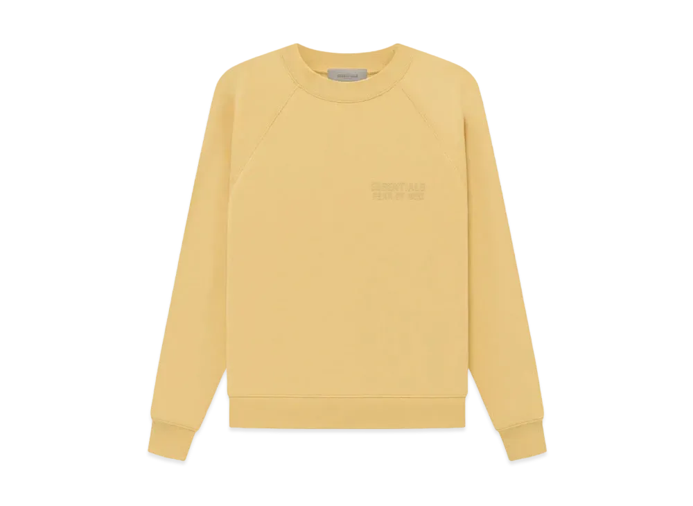FEAR OF GOD ESSENTIALS Crewneck Sweatshirt "Light Tuscan"